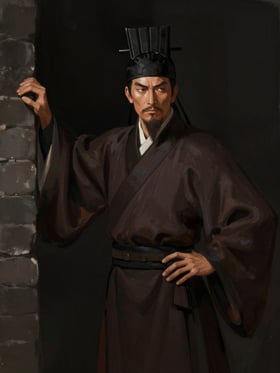 馮朝の肖像
