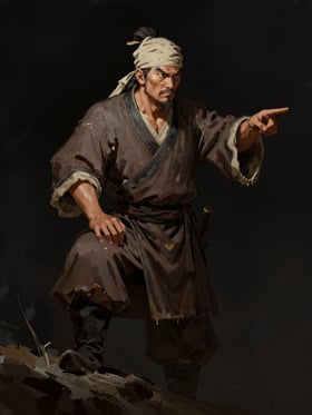 Portrait of Guo Zu