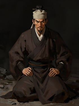 郭祖の肖像