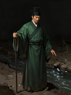 Portrait of Liu Jing