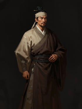 劉靖畫像