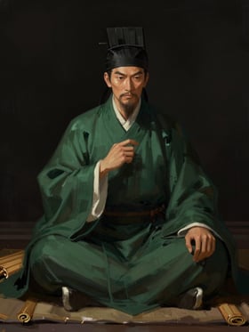 劉靖の肖像