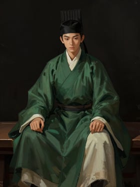 曹冏の肖像