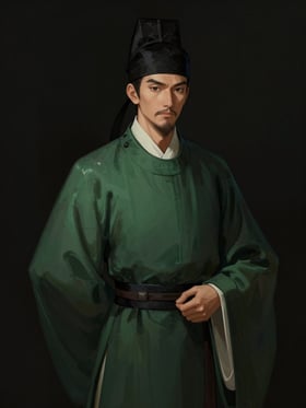 朱績の肖像