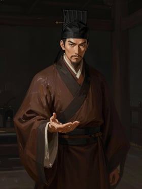 劉翊の肖像