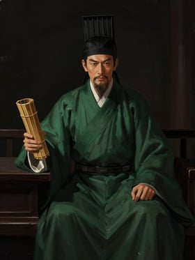 劉翊の肖像