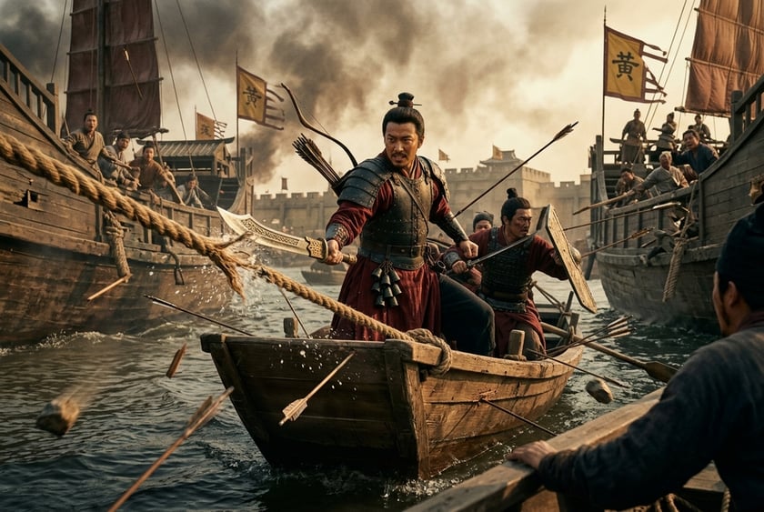 Qian Zhao Rescues Tian Yu from the Siege of Mayi