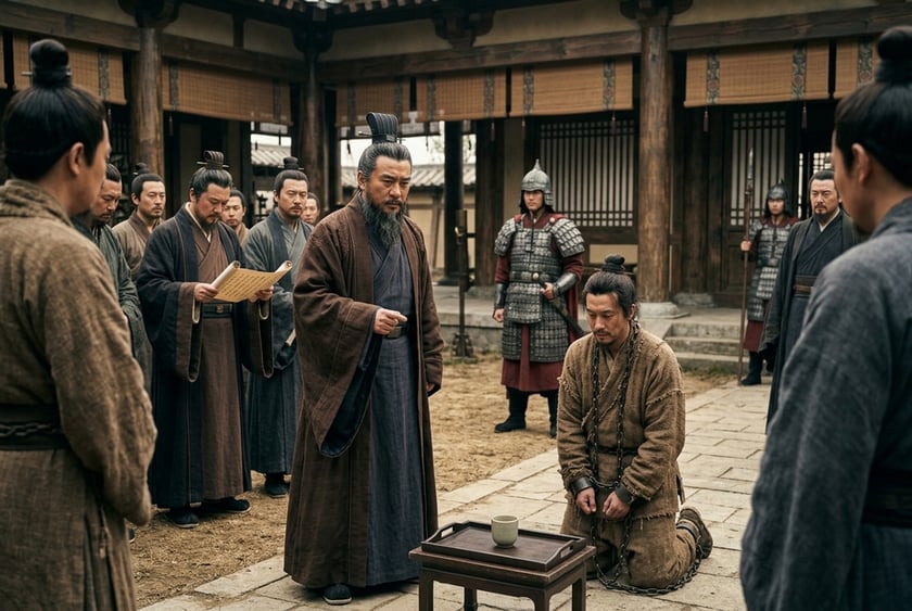 Zhang Fei Captures Yan Yan at Jiangzhou