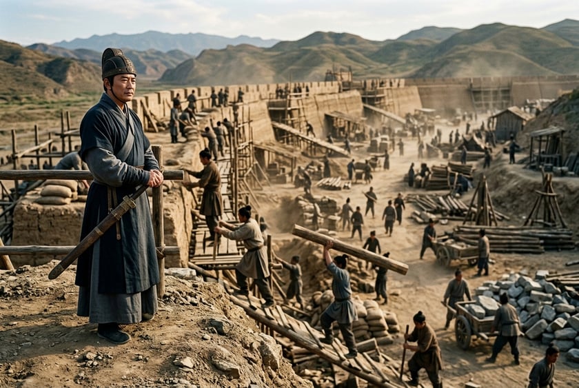 甘寧獻計圖黃祖