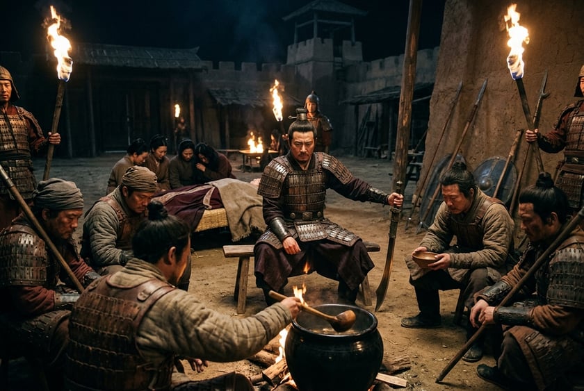 Zhuge Liang's Six Expeditions to Mount Qi